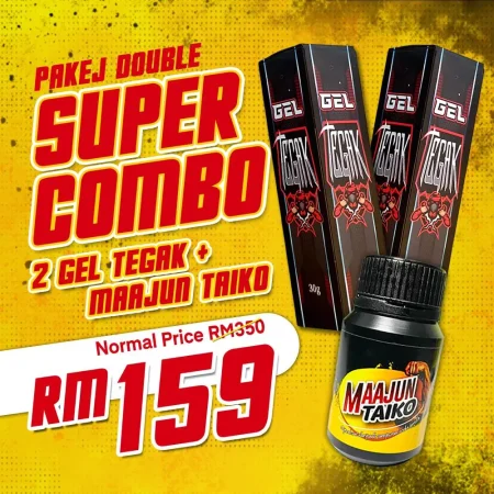 Pakej Combo Gel Tegak 2 Unit + Makjun Taiko