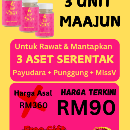 3 Unit Maajun PUTRI